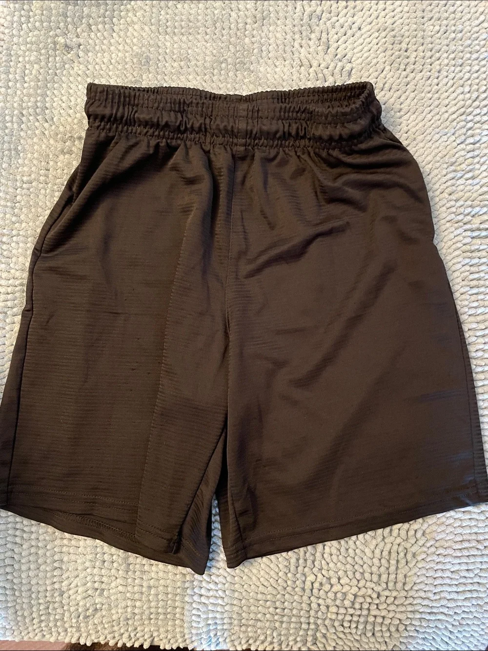 Set of 2 - bcg Bright Green and Black Drawstring Athletic Shorts